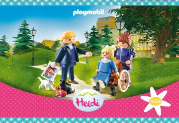 Οδηγίες συναρμολόγησης Playmobil 70258 - Η Κλάρα, ο πατέρας της και η δεσποινίς Ροτενμάιερ (1)