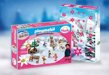 Playmobil 70260 - Kalendarz adwentowy "Zimowy świat Heidi"