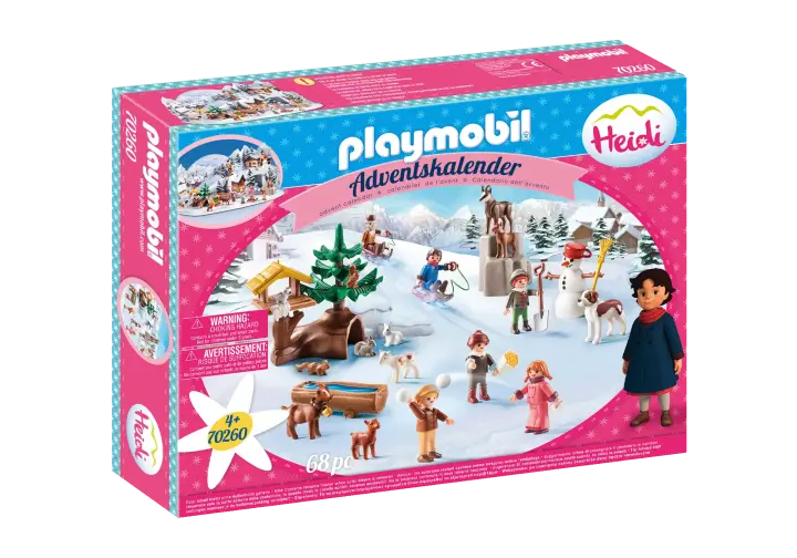 Playmobil 70260 - Kalendarz adwentowy "Zimowy świat Heidi" - BOX