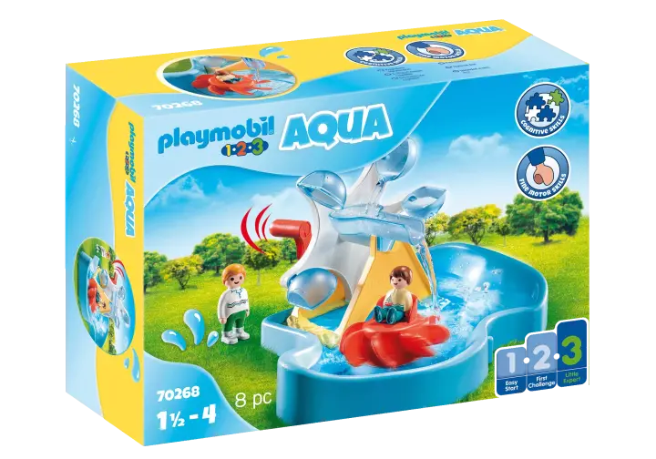 Playmobil 70268 - 1.2.3 Carrossel Aquático - BOX