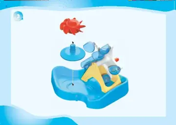 Οδηγίες συναρμολόγησης Playmobil 70268 - Μικρό Aqua Park (6)