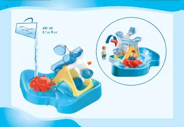 Οδηγίες συναρμολόγησης Playmobil 70268 - Μικρό Aqua Park (8)