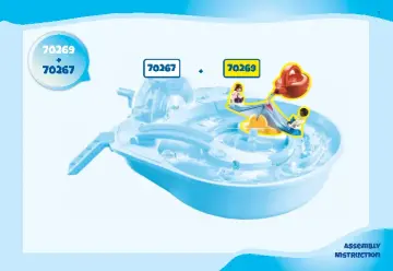 Istruzioni di montaggio Playmobil 70269 - Dondolo acquatico con innaffiatoio (7)