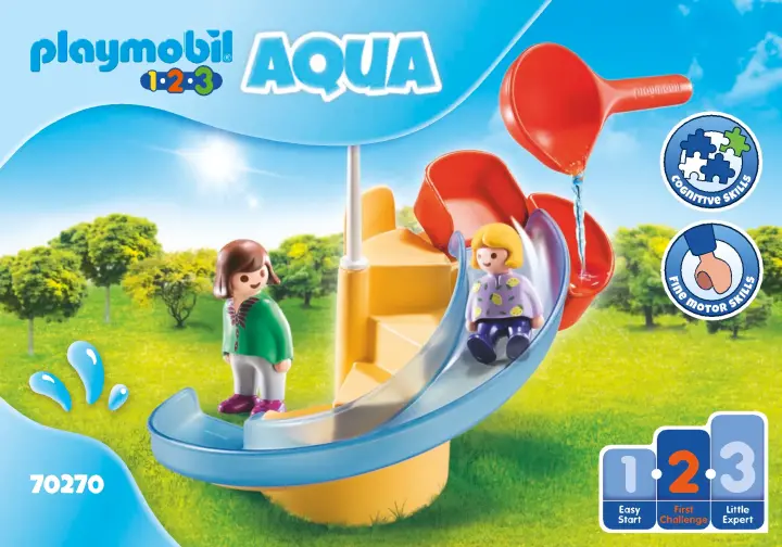 Összeszerelési útmutatók Playmobil 70270 - Vízi csúszda (1)