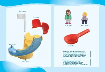 Istruzioni di montaggio Playmobil 70270 - Scivolo acquatico (4)