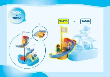 Istruzioni di montaggio Playmobil 70270 - Scivolo acquatico (6)