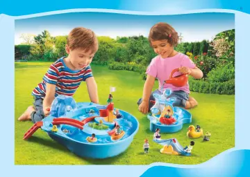 Istruzioni di montaggio Playmobil 70270 - Scivolo acquatico (11)