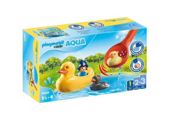 Playmobil 70271 - 1.2.3 Familia de Patos - BOX