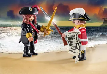 Playmobil 70273 - Pirata e Soldado
