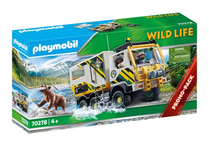 Playmobil 70278 - Véhicule d'expédition - BOX