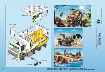 Bouwplannen Playmobil 70278 - Expeditietruck (8)