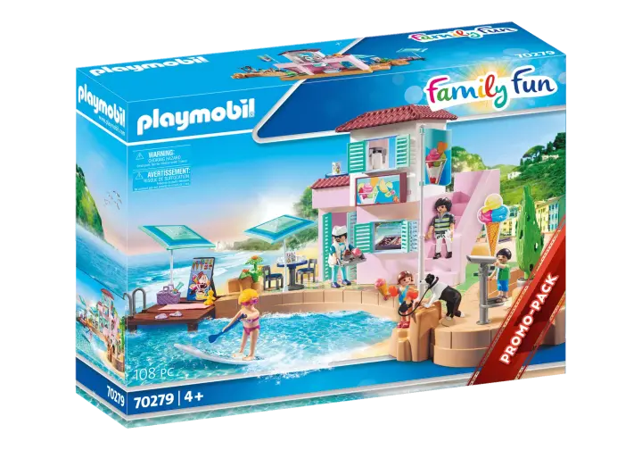 Playmobil 70279 - Eisdiele am Hafen - BOX