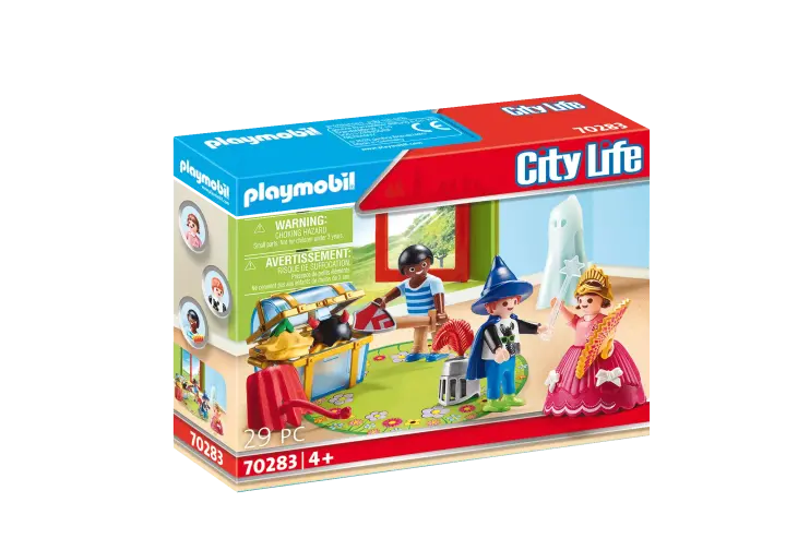 Playmobil 70283 - Kinderen met verkleedkoffer - BOX