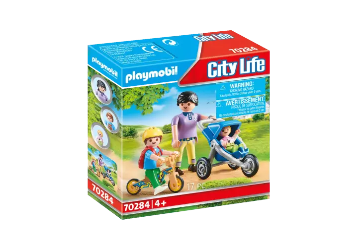 Playmobil 70284 - Mama met kinderen - BOX