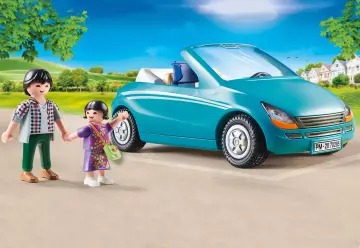 Playmobil 70285 - Papa met meisje en cabrio