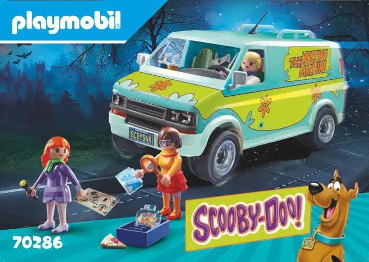 Istruzioni di montaggio Playmobil 70286 - SCOOBY-DOO! Mystery Machine (1)