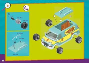 Building instructions Playmobil 70286 - SCOOBY-DOO! Mystery Machine (14)