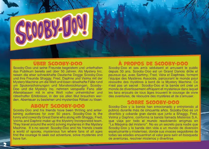 Manual de instruções Playmobil 70287 - SCOOBY-DOO! Scooby & Shaggy com Fantasma (2)