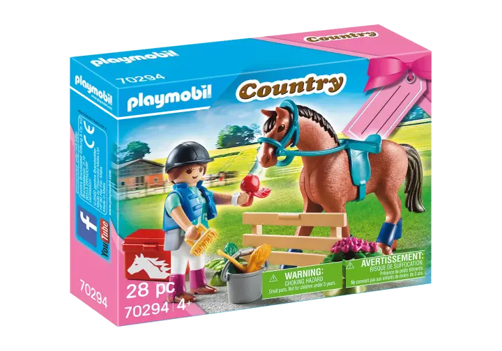 Playmobil 70294 - Gift Set "Φροντίζοντας το άλογο" - BOX