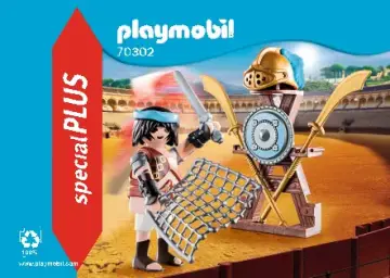 Notices de montage Playmobil 70302 - Gladiateur avec armes (1)