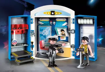 Playmobil 70306 - Spielbox "In der Polizeistation"