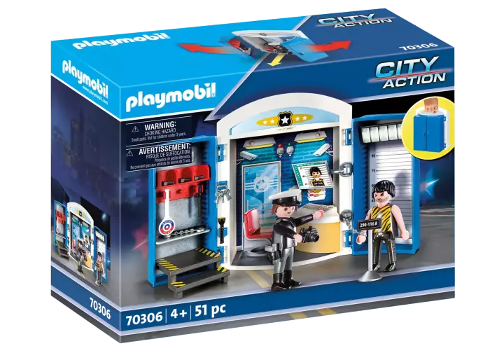 Playmobil 70306 - Spielbox "In der Polizeistation" - BOX