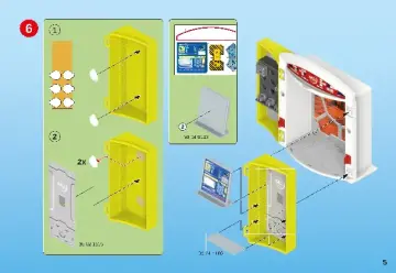 Bauanleitungen Playmobil 70307 - Spielbox "In der Raumstation" (5)