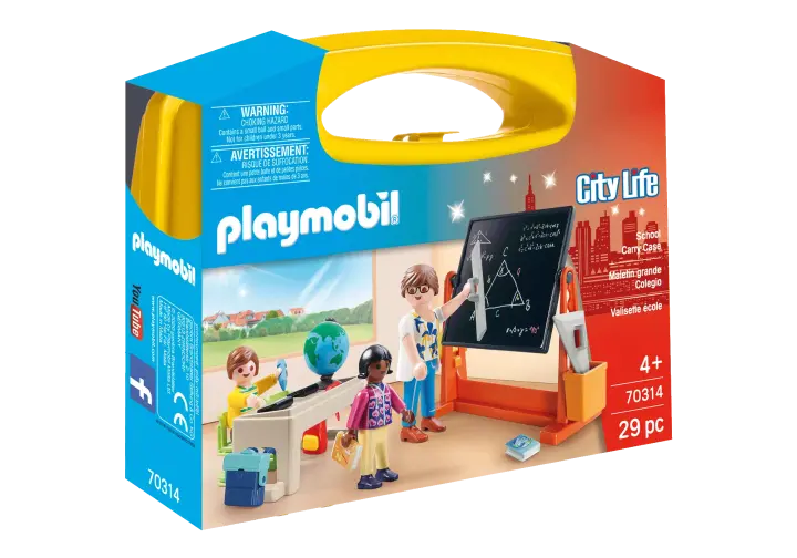 Playmobil 70314 - Valisette école - BOX