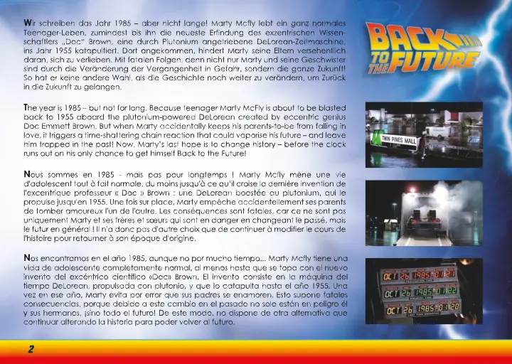 Istruzioni di montaggio Playmobil 70317 - Back to the Future DeLorean (2)