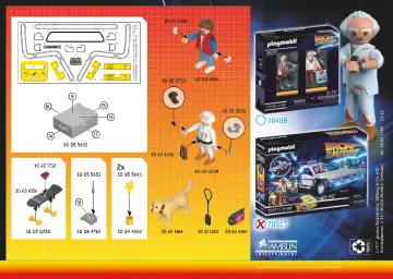 Manuales de instrucciones Playmobil 70317 - Back to the Future Delorean (16)