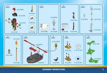 Manuales de instrucciones Playmobil 70322 - Calendario de Adviento Piratas (7)