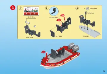 Οδηγίες συναρμολόγησης Playmobil 70335 - Πυροσβεστικό σκάφος και ελικόπτερο (3)