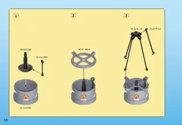 Οδηγίες συναρμολόγησης Playmobil 70335 - Πυροσβεστικό σκάφος και ελικόπτερο (10)