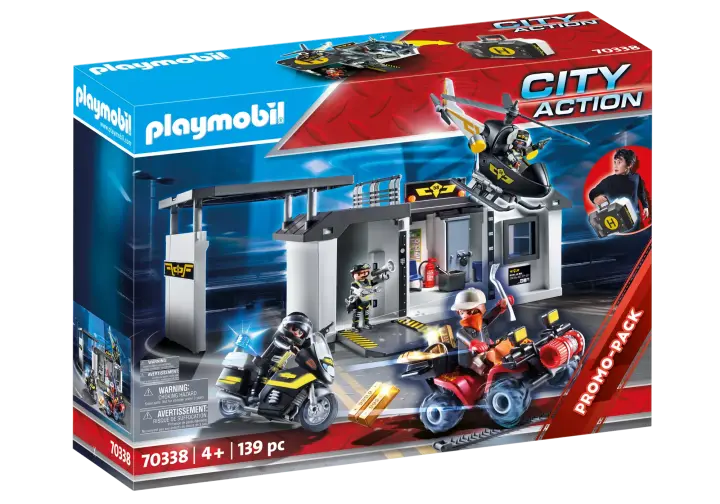 Playmobil 70338 - Große Mitnehm-SEK-Zentrale - BOX