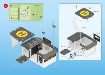 Bauanleitungen Playmobil 70338 - Große Mitnehm-SEK-Zentrale (4)