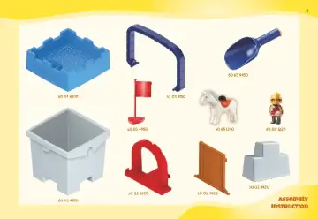 Building instructions Playmobil 70340 - Knight's Castle Sand Bucket (11)