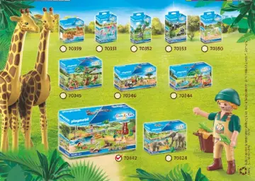 Οδηγίες συναρμολόγησης Playmobil 70342 - Ζωολογικός Κήπος με ήμερα ζωάκια (12)