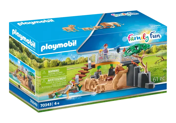 Playmobil 70343 - Οικογένεια λιονταριών - BOX