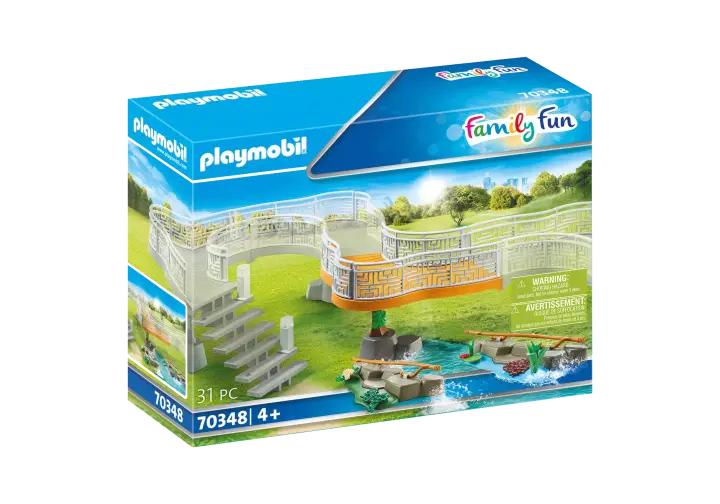 Playmobil 70348 - Επέκταση εξέδρας Μεγάλου Ζωολογικού Κήπου - BOX