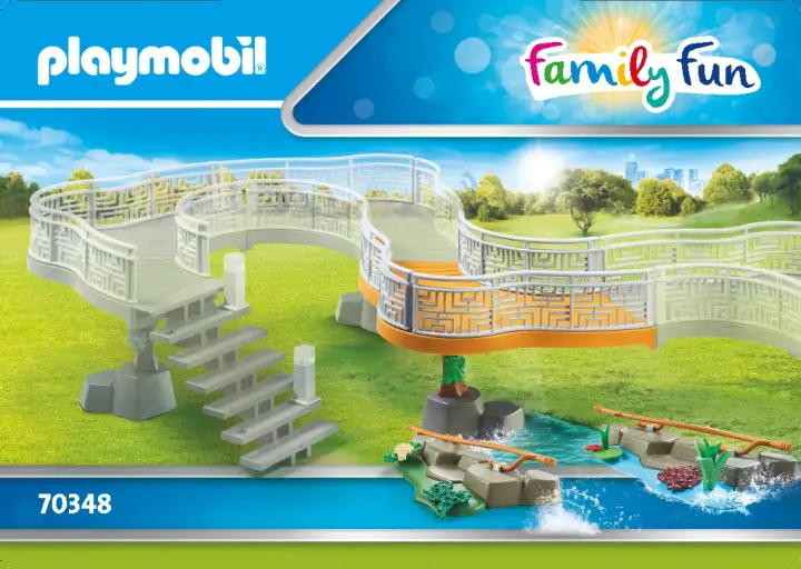 Οδηγίες συναρμολόγησης Playmobil 70348 - Επέκταση εξέδρας Μεγάλου Ζωολογικού Κήπου (1)