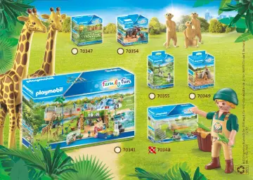 Οδηγίες συναρμολόγησης Playmobil 70348 - Επέκταση εξέδρας Μεγάλου Ζωολογικού Κήπου (8)