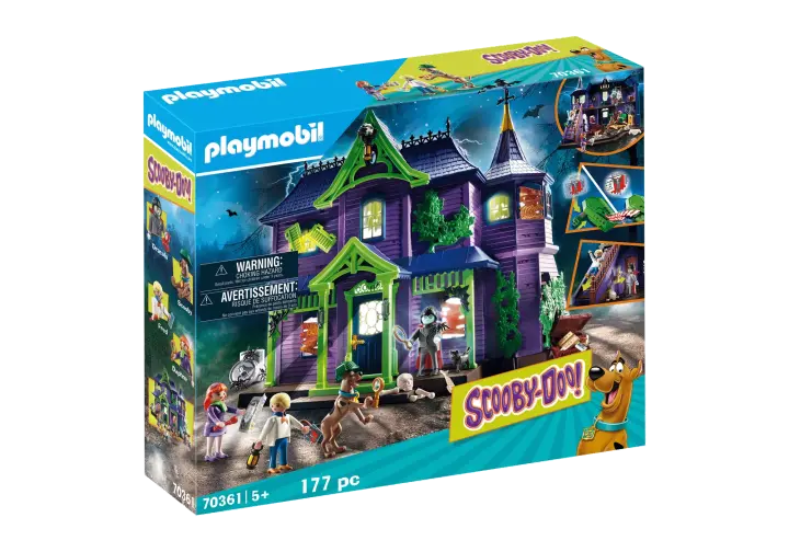 Playmobil 70361 - SCOOBY-DOO! La Casa del Mistero - BOX