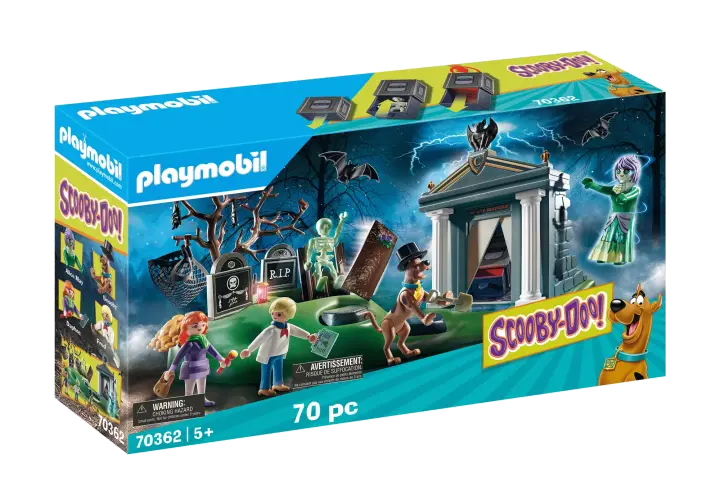 Playmobil 70362 - SCOOBY-DOO! Adventure in the Cemetery - BOX