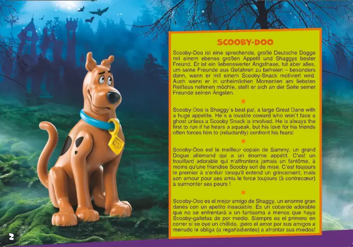 Manuales de instrucciones Playmobil 70362 - SCOOBY-DOO Aventura en el Cementerio (2)