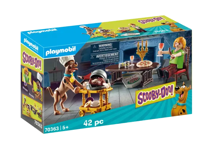 Playmobil 70363 - SCOOBY-DOO! A cena con Shaggy - BOX