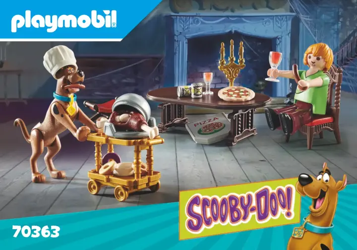 Manual de instruções Playmobil 70363 - SCOOBY-DOO Cena com Shaggy (1)