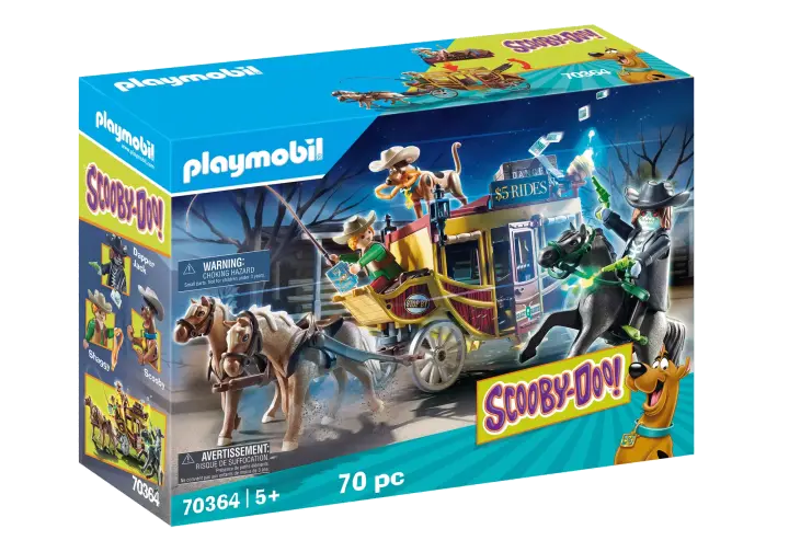 Playmobil 70364 - SCOOBY-DOO! Adventure in the Wild West - BOX