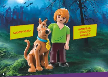 Notices de montage Playmobil 70364 - SCOOBY-DOO! Histoires au Far West (2)