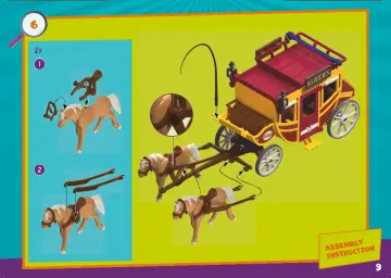 Notices de montage Playmobil 70364 - SCOOBY-DOO! Histoires au Far West (9)