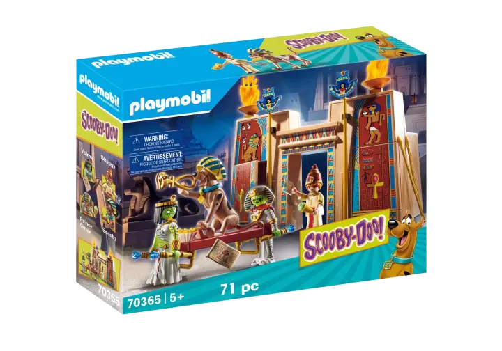 Playmobil 70365 - SCOOBY-DOO! Äventyr i Egypten - BOX